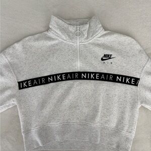 Nike Air Quarter-Zip Crop Sweater